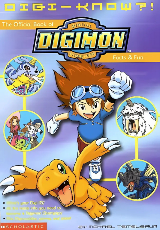 Digi-Know? The Official Book of Digimon Monsters by Michael Teitelbaum
