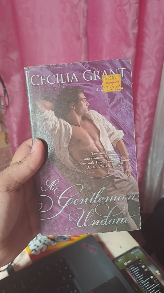 A Gentleman Undone by Cecilia Grant
