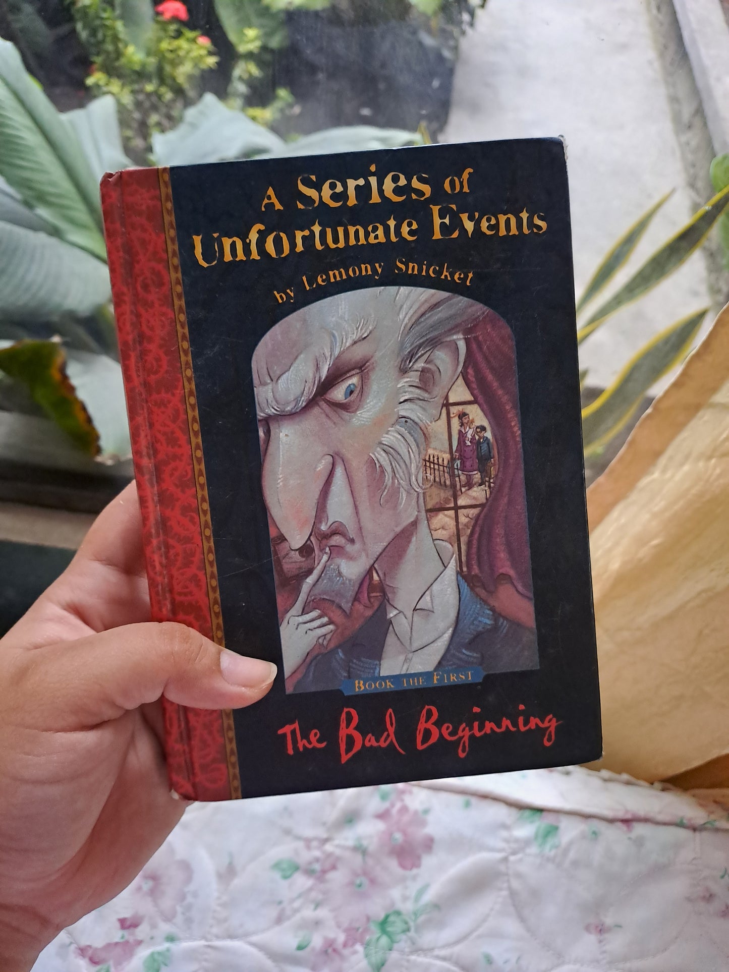 A Series of Unfortunate Events Book 1: The Bad Beginning by Lemony Snicket