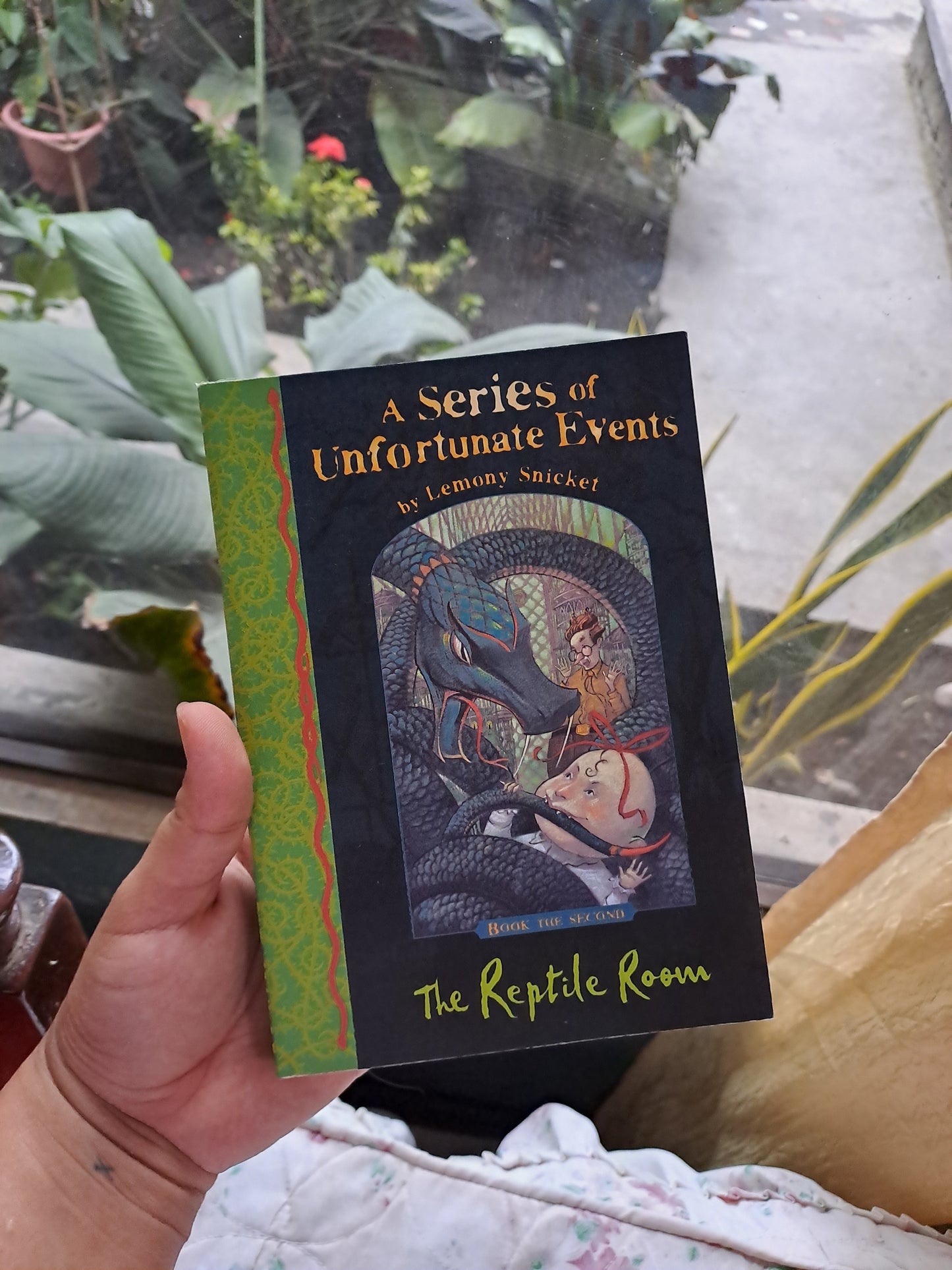 A Series of Unfortunate Events Book 2: The Reptile Room by Lemony Snicket